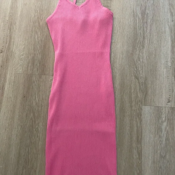 Pink Midi Dress - Picture 4 of 4